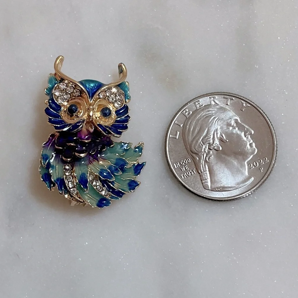 Owl Brooch